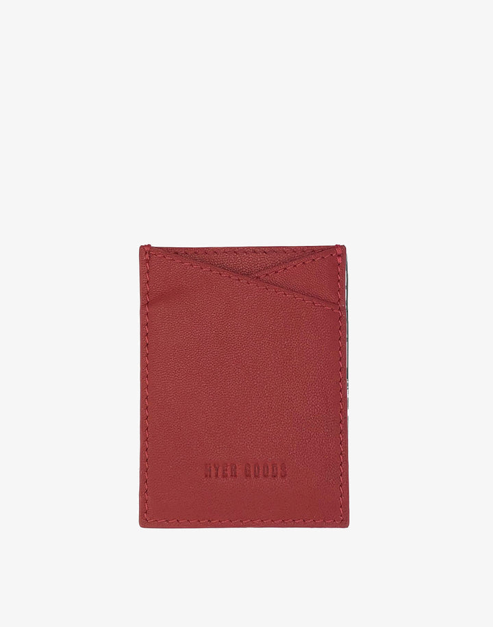 Hyer Goods_Phone Wallet_Red_#color_red